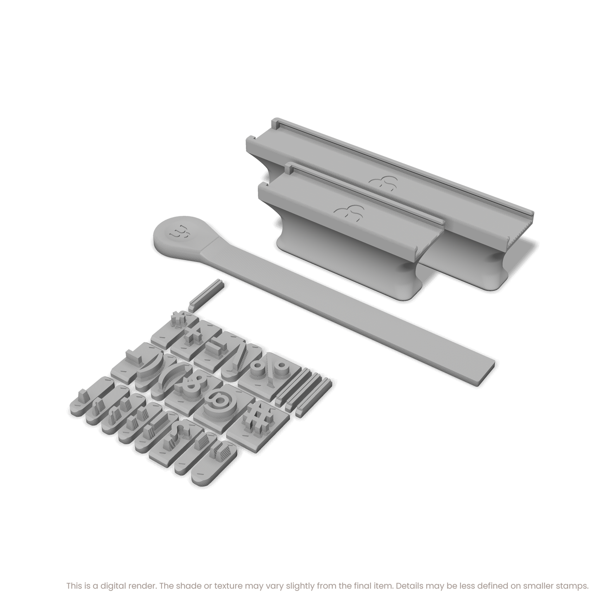 Plus Jakarta Sans | Font Rail Stamp Sets | Letters, Numbers, and Symbols - Ceramind® Tools