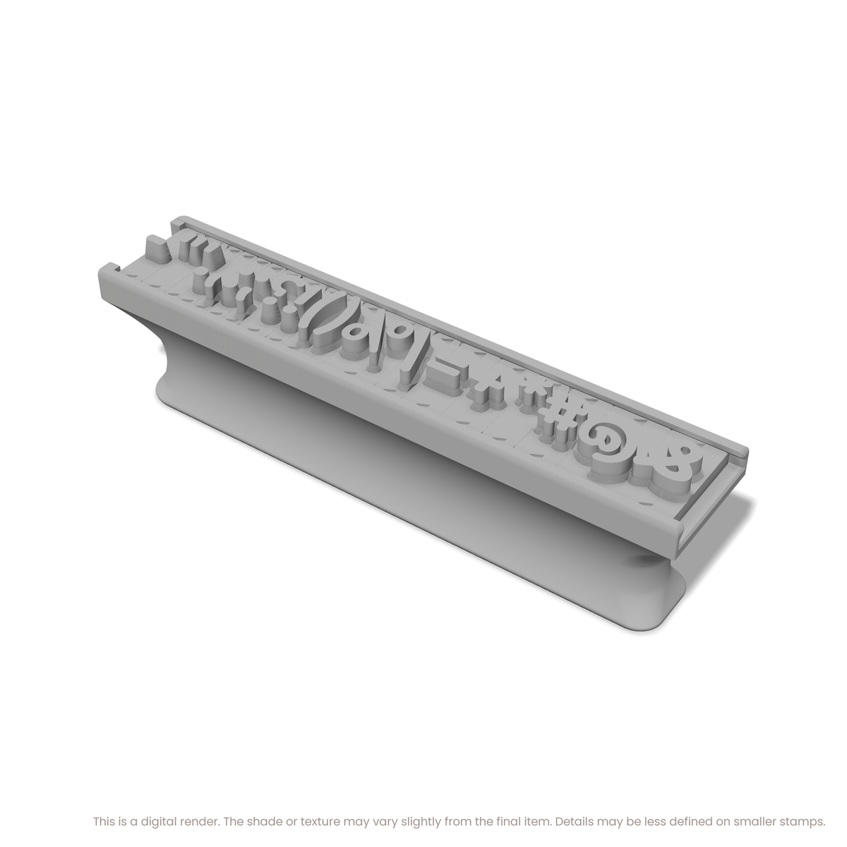 Playpen Sans | Font Rail Stamp Sets | Letters, Numbers, and Symbols - Ceramind® Tools