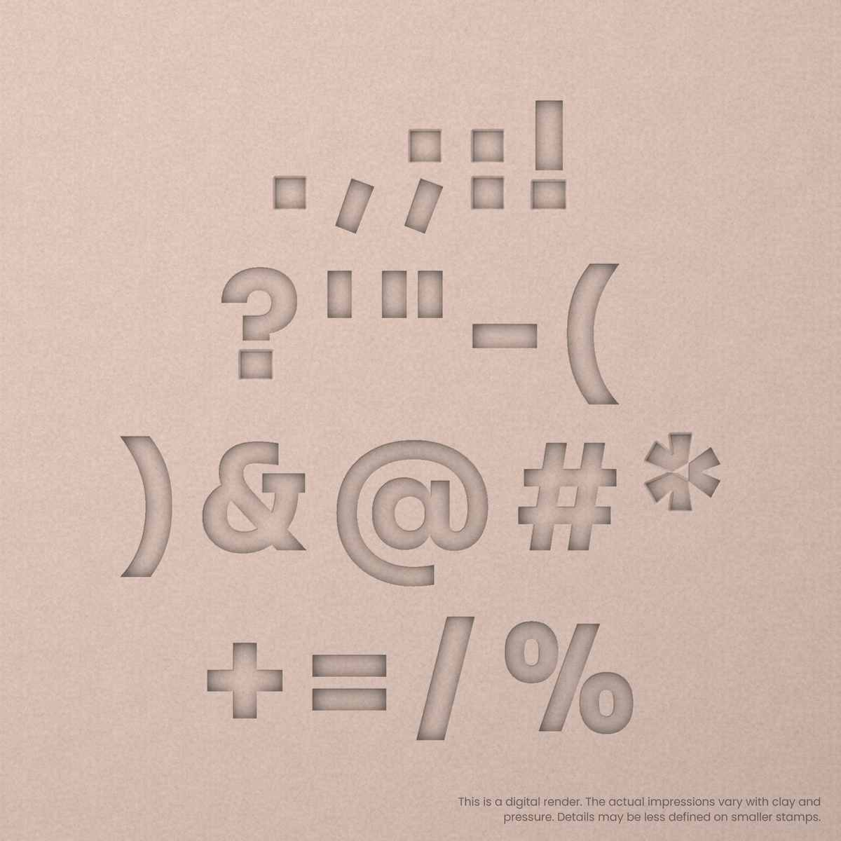 Sora | Font Rail Stamp Sets | Letters, Numbers, and Symbols - Ceramind® Tools