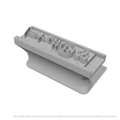 Times New Roman | Font Rail Stamp Sets | Letters, Numbers, and Symbols - Ceramind® Tools