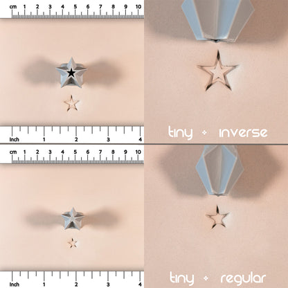 Star Stamps - Five-Sided Stars