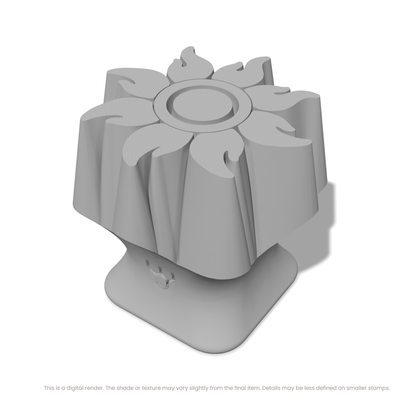 Fiery Flame Sunburst Stamps - Ceramind® Tools