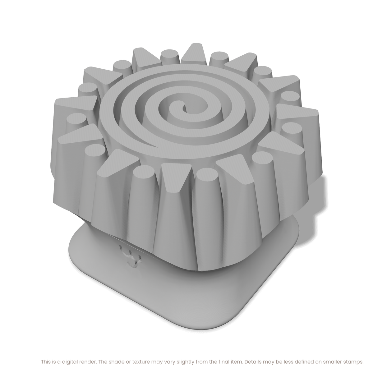 Boho Spiral Sunburst Stamps - Ceramind® Tools
