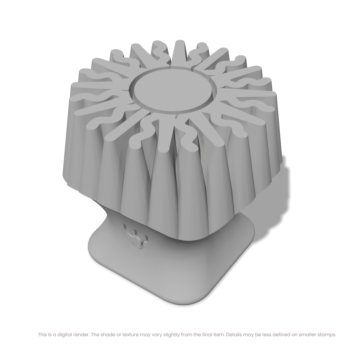 Wedge and Wave Sunburst Stamps - Ceramind® Tools
