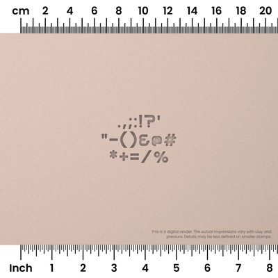 Audiowide | Symbol Stamp Sets - Ceramind® Tools