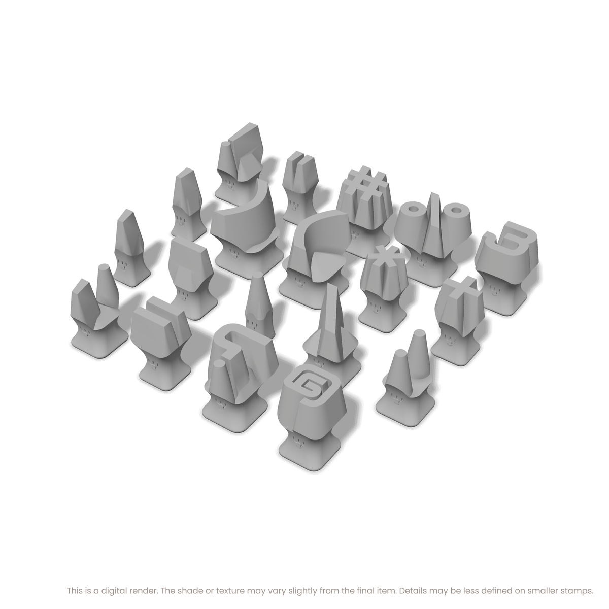 Audiowide | Symbol Stamp Sets - Ceramind® Tools