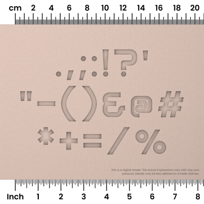 Audiowide | Symbol Stamp Sets - Ceramind® Tools