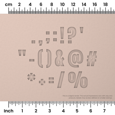 Anton | Symbol Stamp Sets - Ceramind® Tools