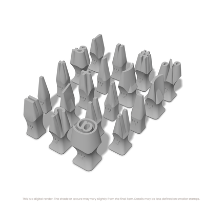 Arial Bold | Symbol Stamp Sets - Ceramind® Tools