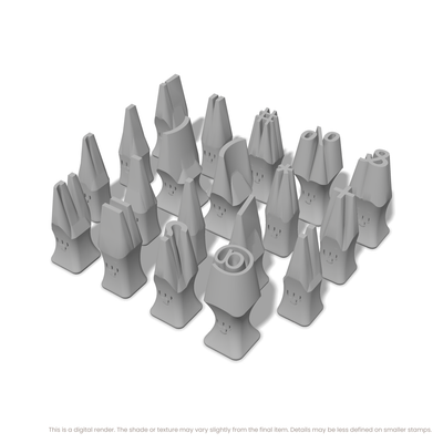 Arimo | Symbol Stamp Sets - Ceramind® Tools