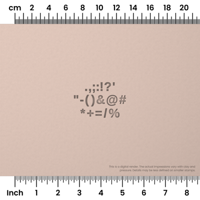 Arimo | Symbol Stamp Sets - Ceramind® Tools