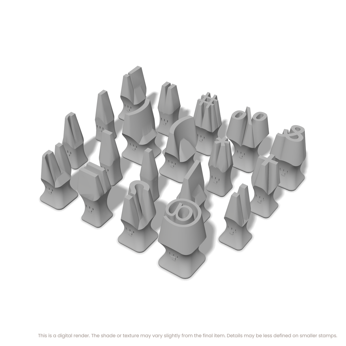 Arimo | Symbol Stamp Sets - Ceramind® Tools