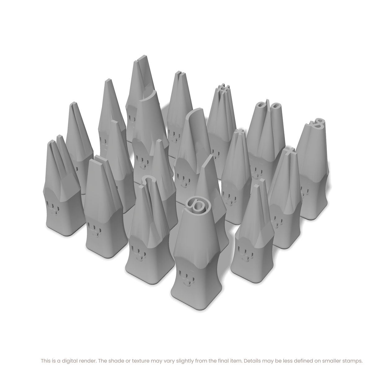 Arimo | Symbol Stamp Sets - Ceramind® Tools