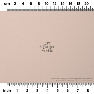 Arimo | Symbol Stamp Sets - Ceramind® Tools