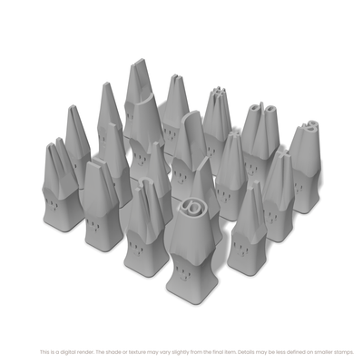 Arimo | Symbol Stamp Sets - Ceramind® Tools