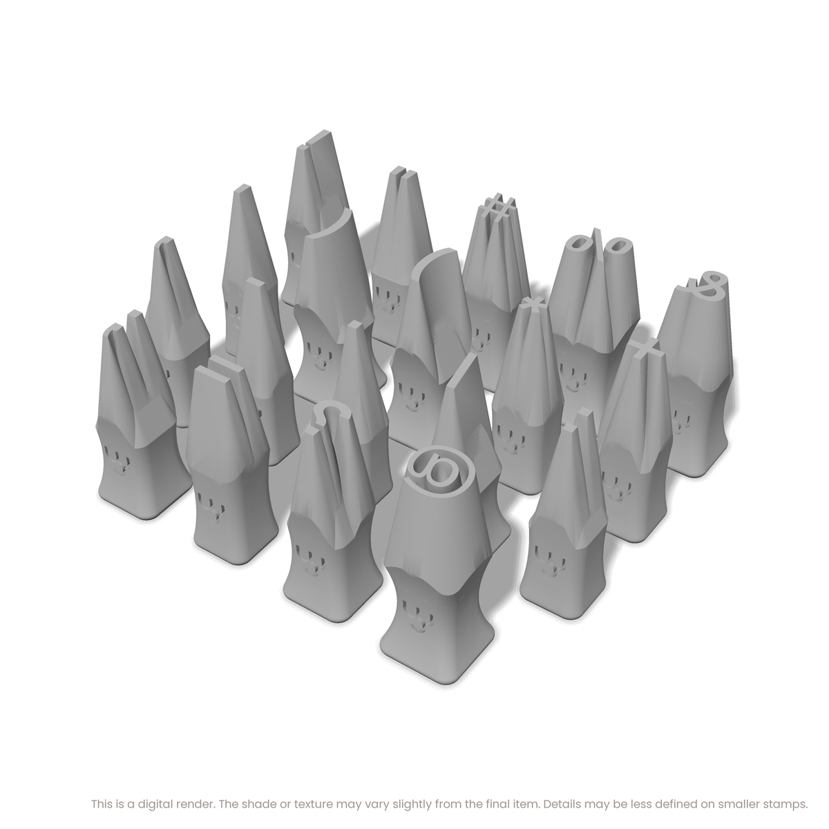 Arimo | Symbol Stamp Sets - Ceramind® Tools