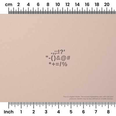 Arimo | Symbol Stamp Sets - Ceramind® Tools