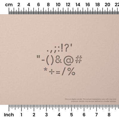 Arvo | Symbol Stamp Sets - Ceramind® Tools
