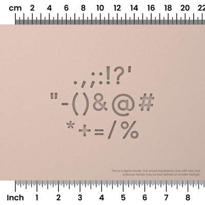Arvo | Symbol Stamp Sets - Ceramind® Tools