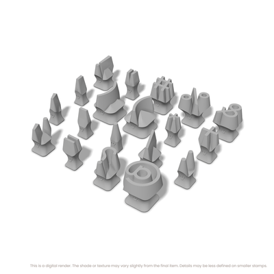 Arvo | Symbol Stamp Sets - Ceramind® Tools