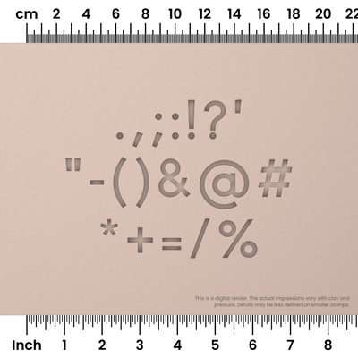 Arvo | Symbol Stamp Sets - Ceramind® Tools