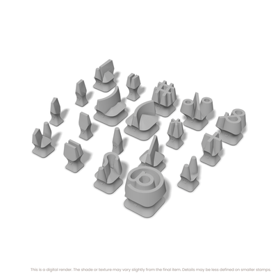 Arvo | Symbol Stamp Sets - Ceramind® Tools