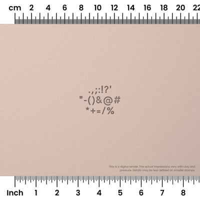 Arvo | Symbol Stamp Sets - Ceramind® Tools