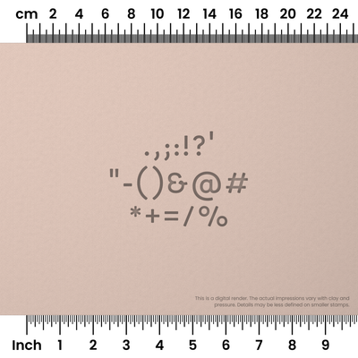 Borel | Symbol Stamp Sets - Ceramind® Tools