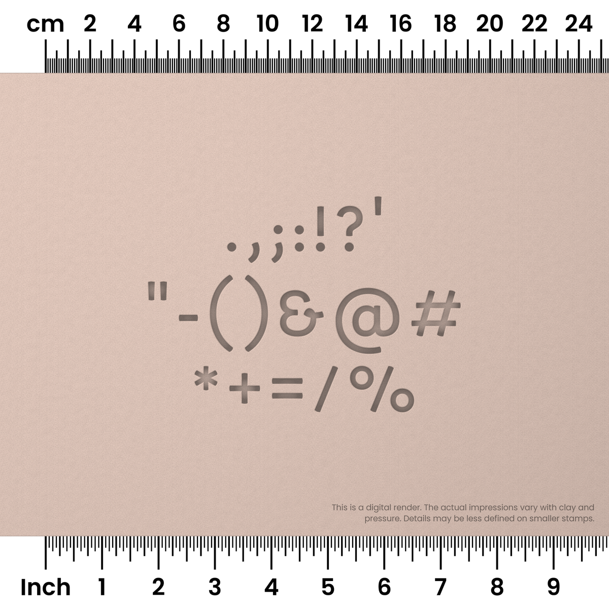Borel | Symbol Stamp Sets - Ceramind® Tools