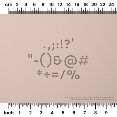 Borel | Symbol Stamp Sets - Ceramind® Tools