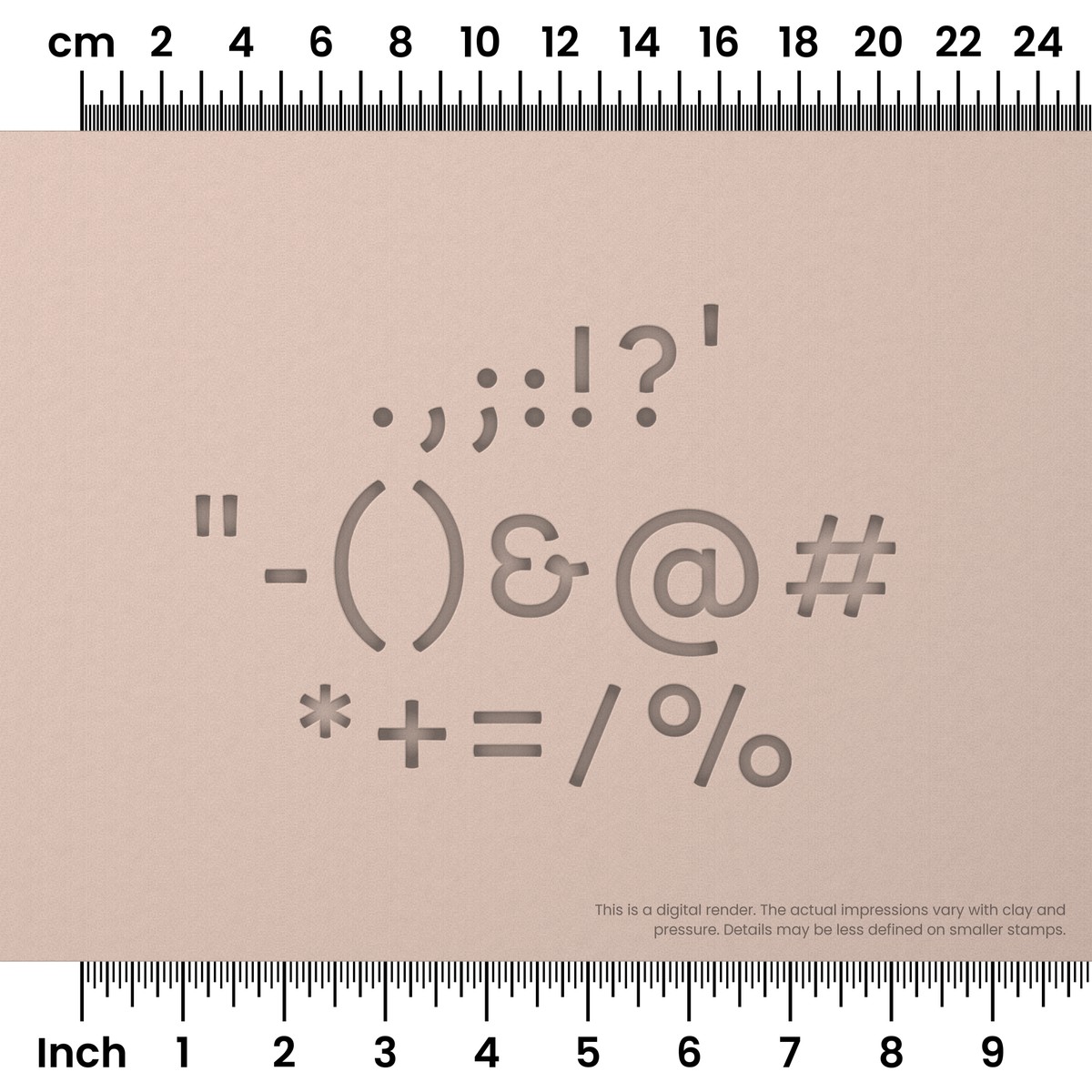 Borel | Symbol Stamp Sets - Ceramind® Tools