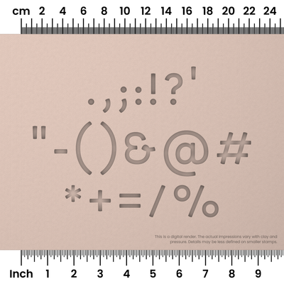 Borel | Symbol Stamp Sets - Ceramind® Tools