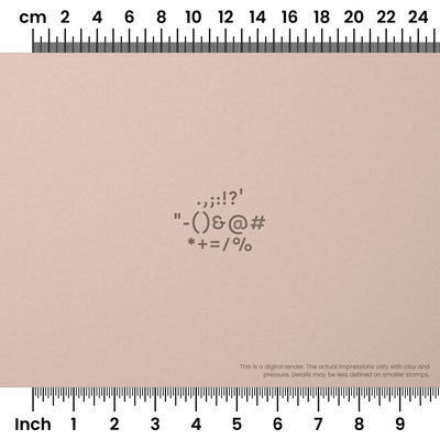 Borel | Symbol Stamp Sets - Ceramind® Tools