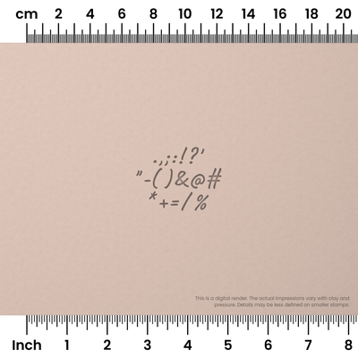 Caveat | Symbol Stamp Sets - Ceramind® Tools