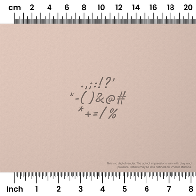 Caveat | Symbol Stamp Sets - Ceramind® Tools