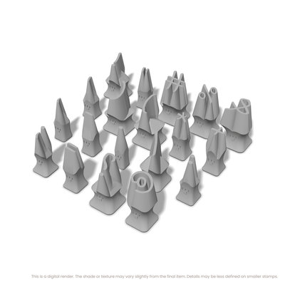 Caveat | Symbol Stamp Sets - Ceramind® Tools