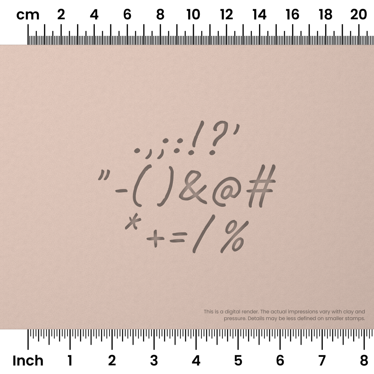 Caveat | Symbol Stamp Sets - Ceramind® Tools
