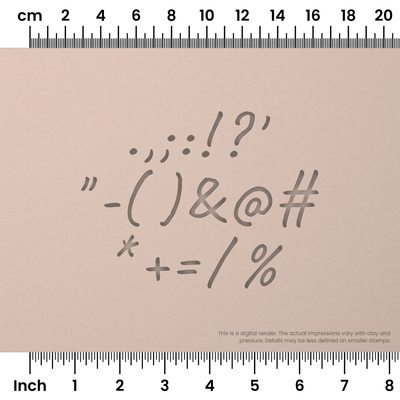 Caveat | Symbol Stamp Sets - Ceramind® Tools