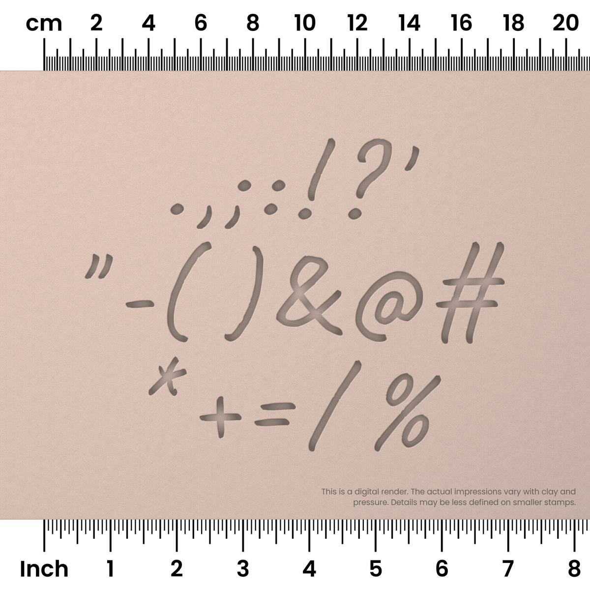 Caveat | Symbol Stamp Sets - Ceramind® Tools