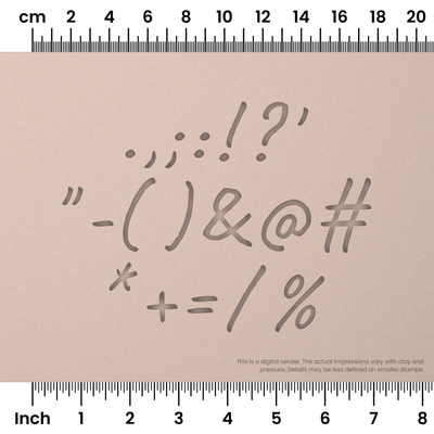 Caveat | Symbol Stamp Sets - Ceramind® Tools
