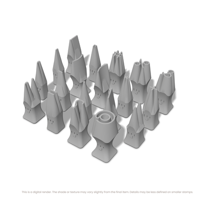 Comfortaa | Symbol Stamp Sets - Ceramind® Tools