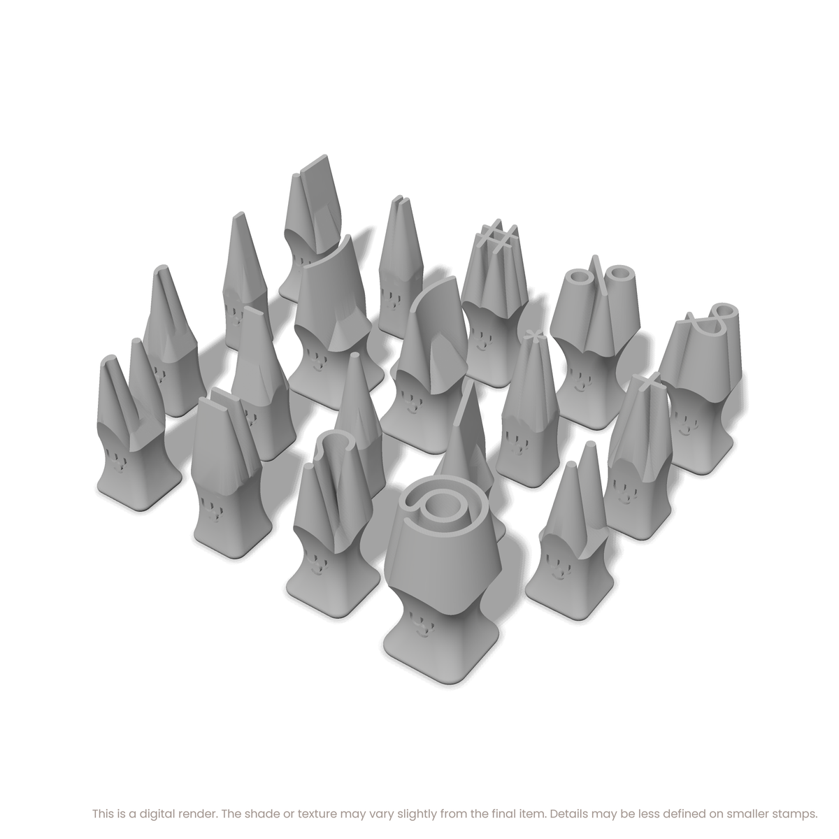 Comfortaa | Symbol Stamp Sets - Ceramind® Tools