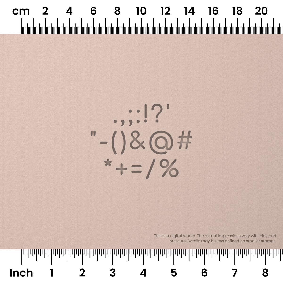 Comfortaa | Symbol Stamp Sets - Ceramind® Tools