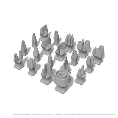 Comfortaa | Symbol Stamp Sets - Ceramind® Tools