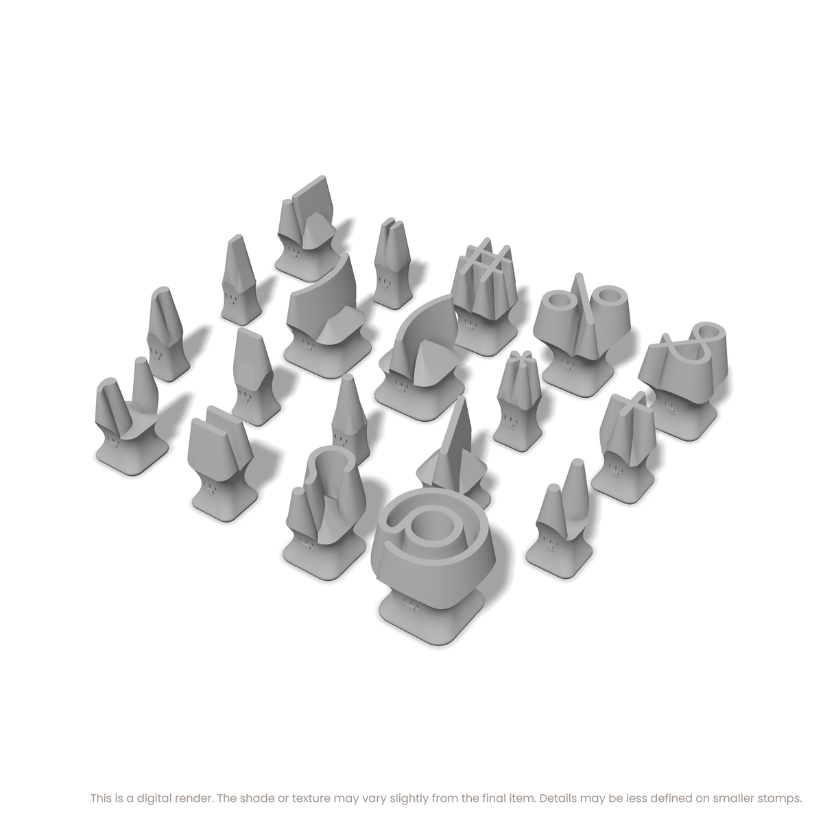 Comfortaa | Symbol Stamp Sets - Ceramind® Tools