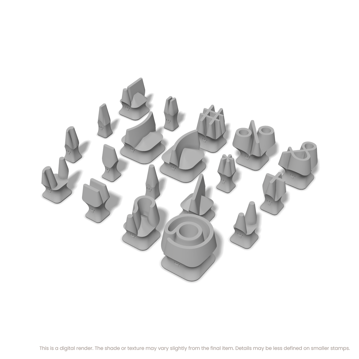 Comfortaa | Symbol Stamp Sets - Ceramind® Tools