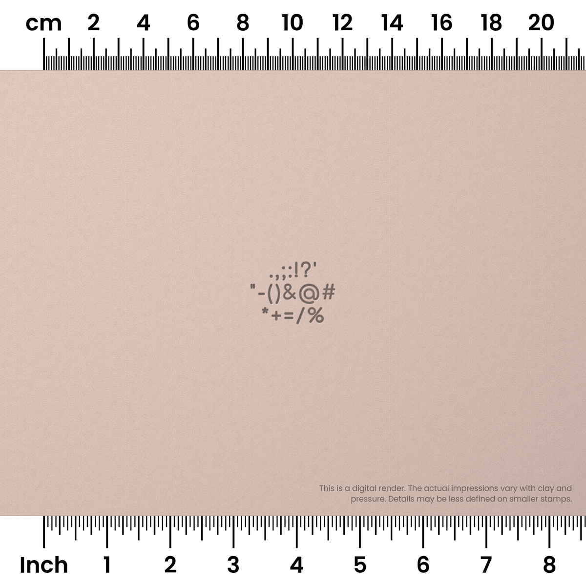 Comfortaa | Symbol Stamp Sets - Ceramind® Tools