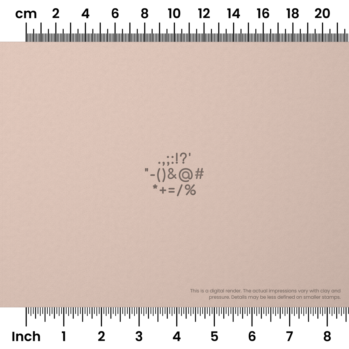 Comfortaa | Symbol Stamp Sets - Ceramind® Tools