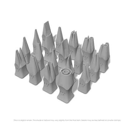 Comfortaa | Symbol Stamp Sets - Ceramind® Tools