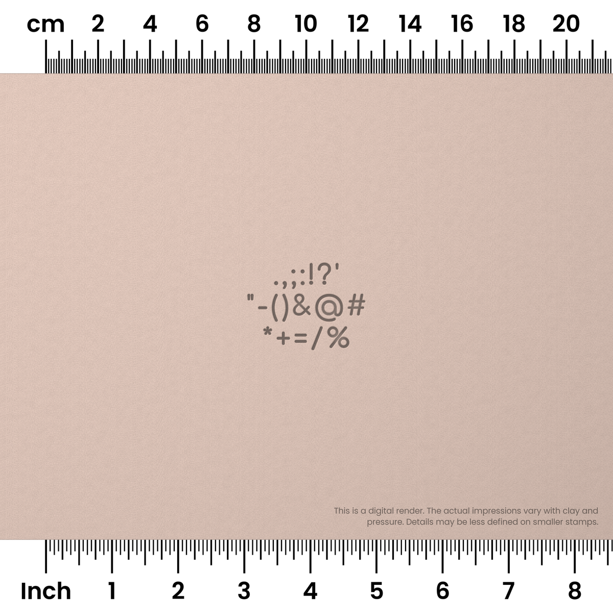 Comfortaa | Symbol Stamp Sets - Ceramind® Tools